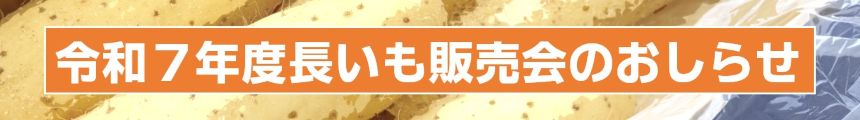 令和7年長いも販売会