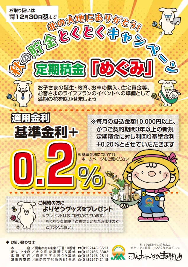 定期積立キャンペーン